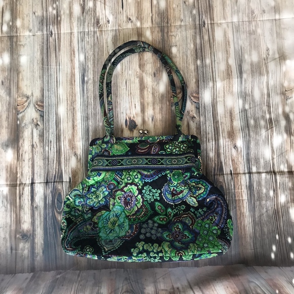 Vera bradley snap closure best sale purse